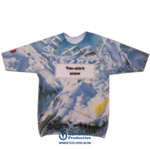 t shirt ski snow personnaliser zanzibar 1