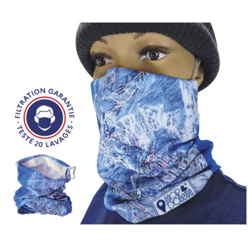 Bluff le 2 en 1 masque cat gorie 2 tour de cou Bluff le 2 en 1 masque cat gorie 2 tour de cou